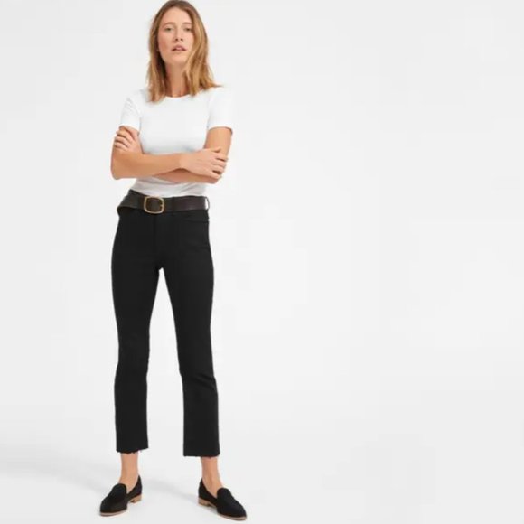 Everlane Denim - Everlane High Rise Kick Crop Jeans
